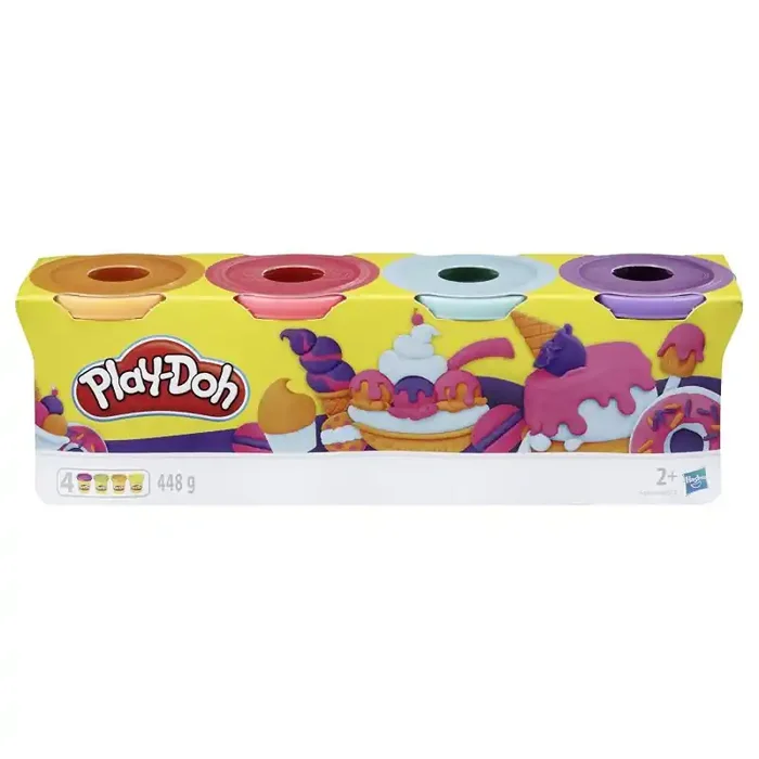 Pack Play-Doh Dulces 4 botes de 448g cada uno – Tienda juguetes plastilina