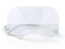 Pantalla protectora buconasal leiban con protector para barbilla material pet 17×8,5 cm Blanca 2573