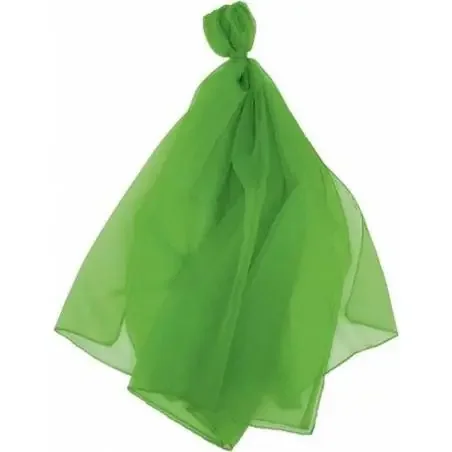 Pañuelo Foular de nylon grande VERDE