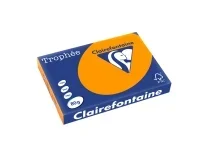 Papel color Trophee A3 80gr naranja intenso paquete de 500 hojas 1762C