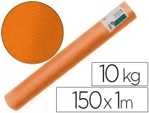 Papel Kraft Verjurado Liderpapel Naranja Ancho 1 Mt Longitud 150 Mt Gramaje 68202