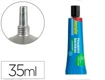 Pegamento Imedio Universal Sin Disolventes Transparente Banda Azul 35 Ml 7001494 (65801)
