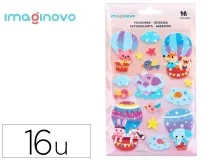 Pegatinas Imaginovo globo magic dreams con relieve 210×130 mm en blister VP15