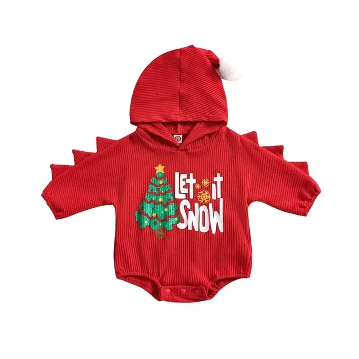 Pelele navideño para bebé niño y niña