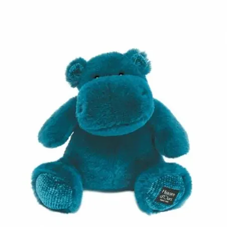 Peluche Hipopotamo HIP‘HUG – Azul 25 cm