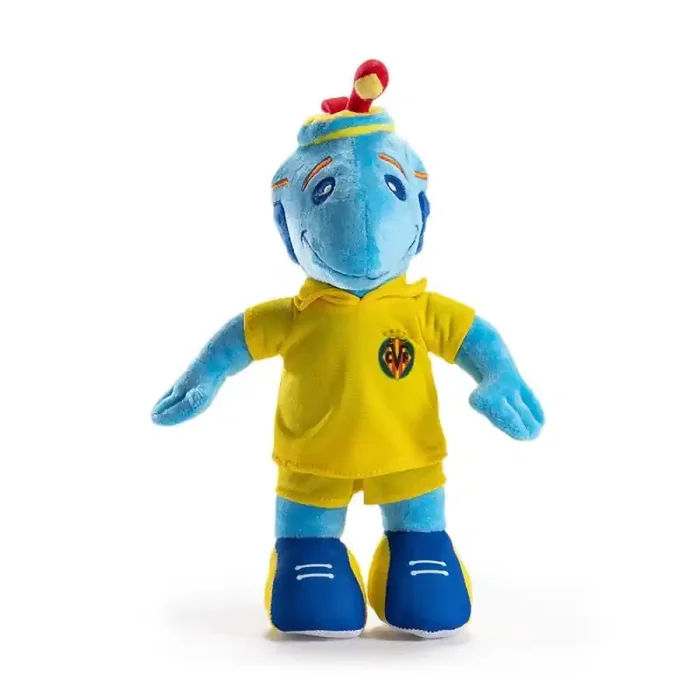 Peluche mascota Villarreal Club de Fútbol Groguet tamaño 30cm producto oficial edad +0 meses