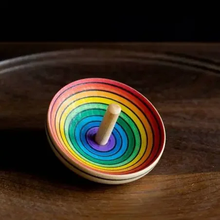 Peonza Ufo Rainbow