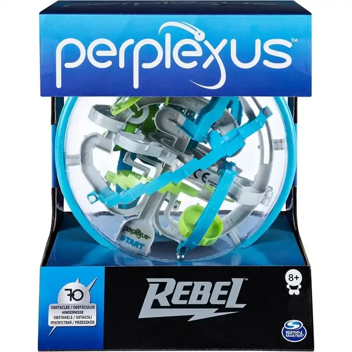 PERPLEXUS – Rompecabezas PERPLEXUS Rebel – Bola Laberinto 3D con 70 Obstáculos – edad +8 años