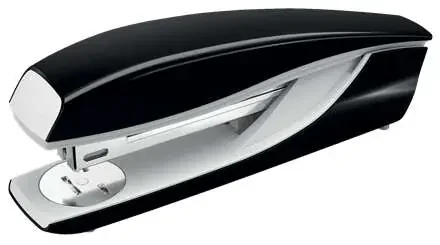Petrus 2002 Grapadora Metalica – Hasta 40 Hojas – Grapado Cerrado, Abierto y Clavado – Color Negro