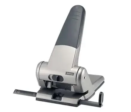 Petrus 305 Taladro Perforador para Gruesos – Hasta 65 Hojas – Hasta Formato A3 – Facil Vaciado – Punzones 5.5mm