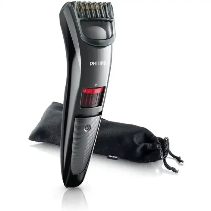 Philips QT4015/16 – Barbero sin cable Serie 3000 para barba de dos días, con cuchillas de titanio, 20 posiciones de corte y fund