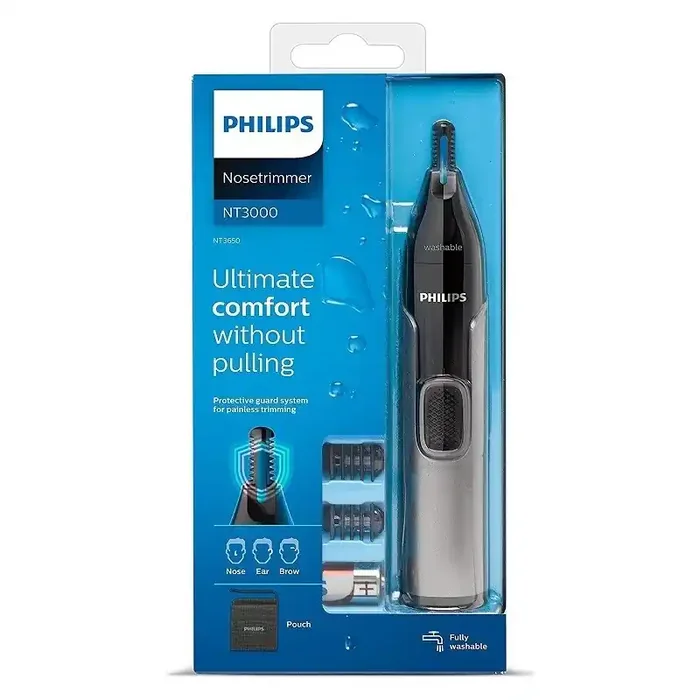 Philips Serie 3000 NT3650/16 – Naricero 2 peines funda de viaje