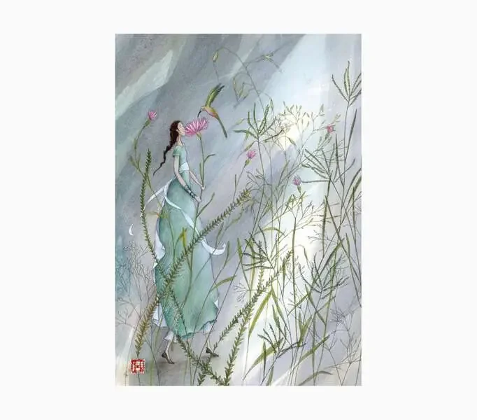 Pictura Gaëlle Boissonnard Cuaderno A6 Grapado – 10.5x15cm – 48 Paginas con Lineas – Papel con Certificacion FSC