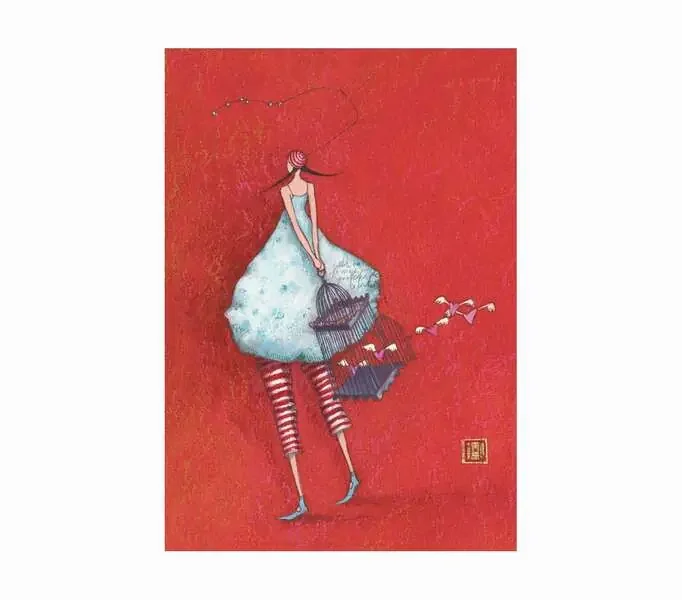 Pictura Gaëlle Boissonnard Cuaderno A6 Grapado – 105x150mm – 48 Paginas con Lineas – Papel Certificado FSC