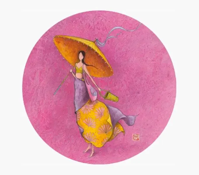 Pictura Gaëlle Boissonnard Iman Redondo – 56 mm – Impresas en Papel con Certificacion FSC