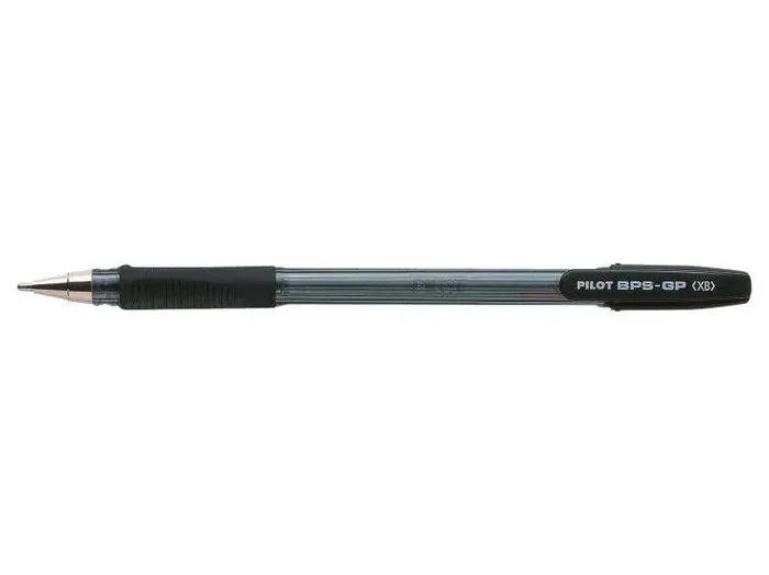 Pilot Boligrafo de Bola BPS-GP – Recargable – Punta Extra Ancha de 1.60mm – Trazo de 0.33mm – Color Negro