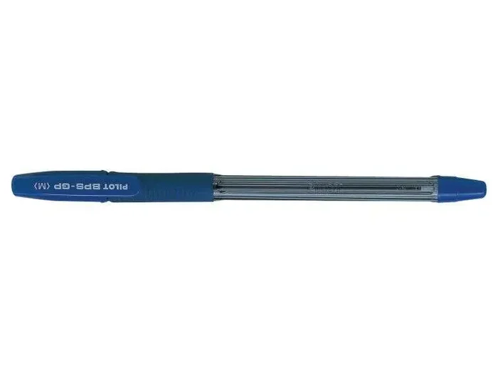 Pilot Boligrafo de Bola BPS-GP – Recargable – Punta Mediana de 1mm – Trazo de 0.25mm – Color Azul