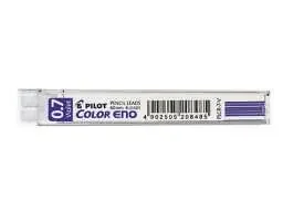 Pilot Pack de 6 Minas para Portaminas Color Eno H-197 0.7mm – Minas Color Violeta