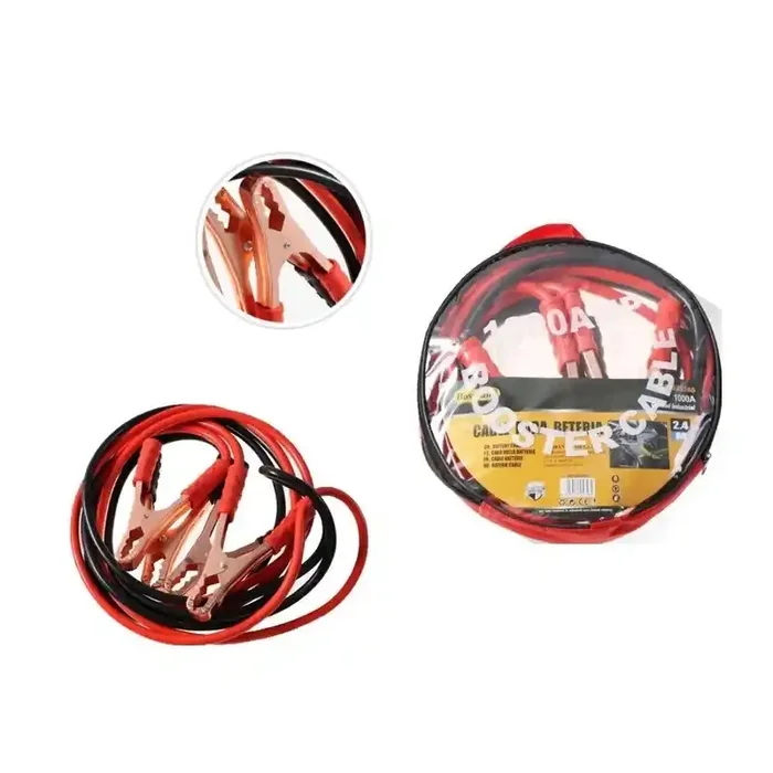 Pinzas cable de batería 2.4 metros de longitud 12/24V 1000Amp