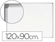 Pizarra Blanca Bioffice Earthit Magnetica De Acero Vitrificado Marco De Aluminio 120 Cr0820790
