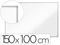 Pizarra blanca Nobo essence acero lacado 1500×1000 mm 1905212