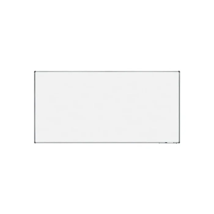 Pizarra blanca rocada lacada magnetica marco aluminio con cantoneras 120×240 cm