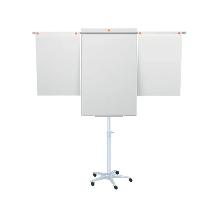 Pizarra de conferencia nobo classic nano clean movil brazos extensibles 1000×700 mm