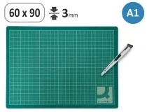 Plancha Para Corte Qconnect Din A1 3 Mm Grosor Color Verde Kf01138