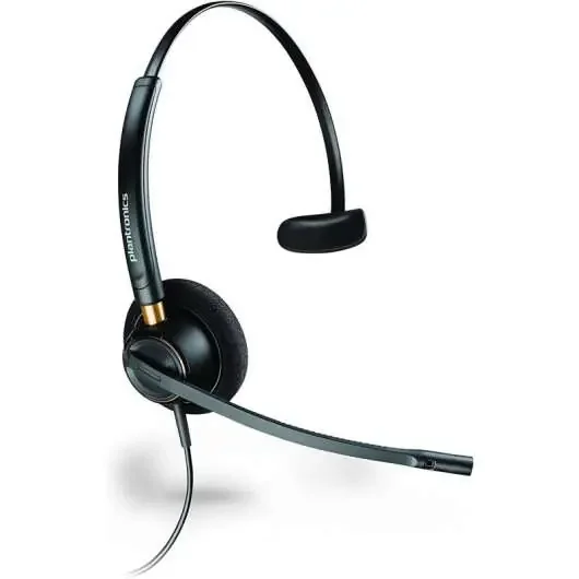 Plantronics/Poly EncorePro HW510 Auricular Monoaural con Microfono – Almohadilla Acolchada