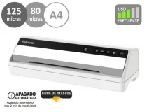 Plastificadora Fellowes Saturn 3i Din A4 2 Rodillos Sistema Antiatasco Hasta 125 5724801