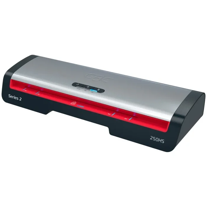 Plastificadora gbc 250hs office din a3 apagado automatico 2 rodillos hasta 125 micras