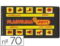 Plastilina Jovi 70 Negro Unidad Tamaño Pequeño 7015