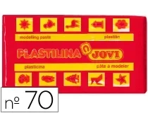 Plastilina Jovi 70 Rojo Unidad Tamaño Pequeño 7005
