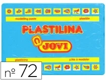 Plastilina Jovi 72 Azul Claro Unidad Tamaño Grande 7212