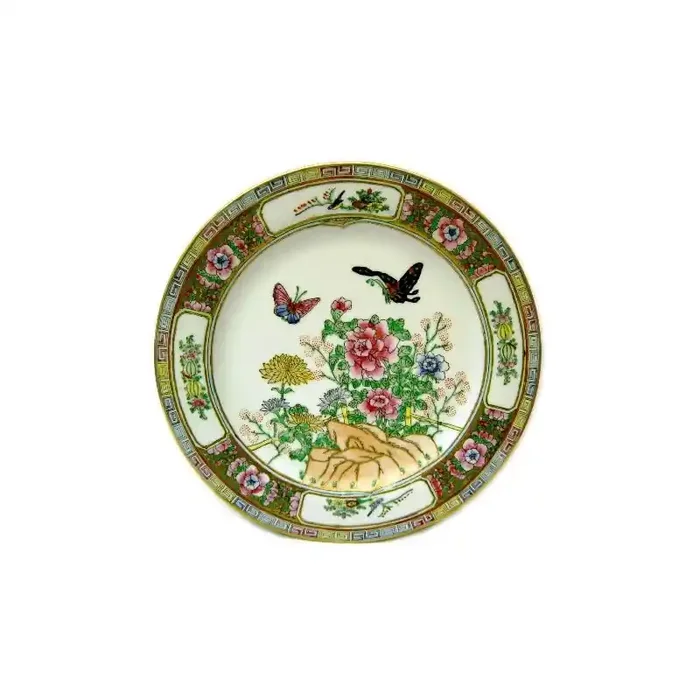 Plato porcelana china artesania