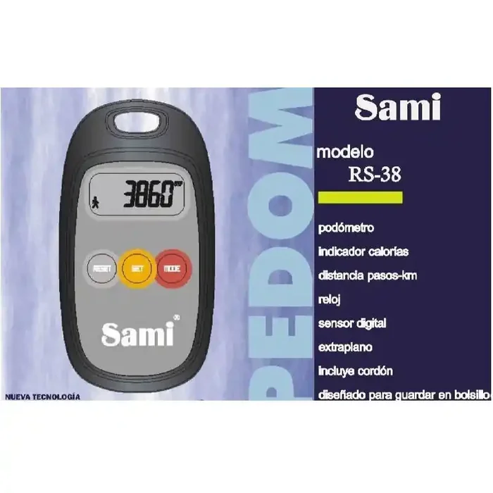 Podómetro Sami RS-38