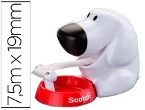 Portarrollo Sobremesa Scotch Doggy 8,9 Mt X 19 Mm Incluye Rollo De C31 Dog