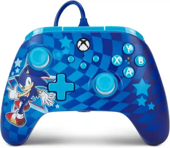 PowerA Mando con Cable Advantage para Xbox Series X S – Sonic Style