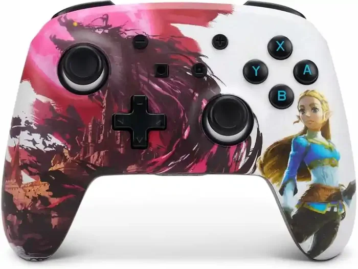 PowerA Mando Inalambrico Enhanced para Nintendo Switch – Blood Moon Zelda