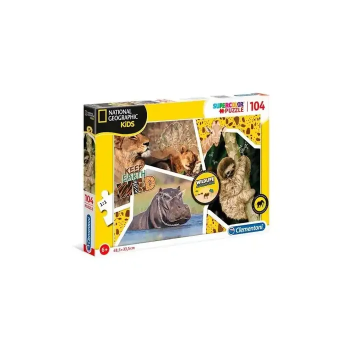 Puzzle 104 National Geographic – Wildlife Aventure – Tienda puzzles