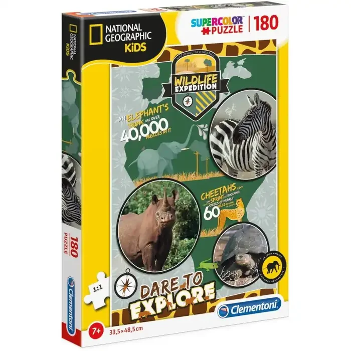 Puzzle 180 National Geographic Wildlife Expedition – Tienda puzzles