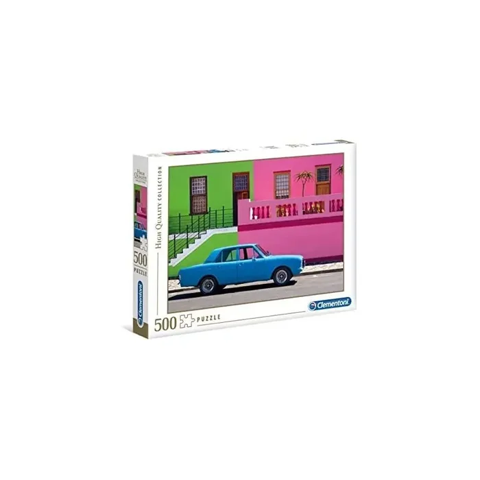 Puzzle 500 piezas Coche azul – Tienda puzzles