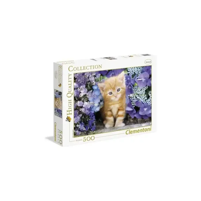Puzzle 500 piezas Gatito rubio – Tienda puzzles