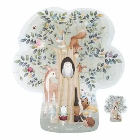 Puzzle de suelo FOREST FRIENDS- Little Dutch