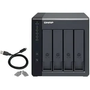QNAP TR-004 CAJA DE EXPANSION RAID USB 3.0 – 4 BAHIAS 2.5, 3.5 – VENTILADOR 120MM