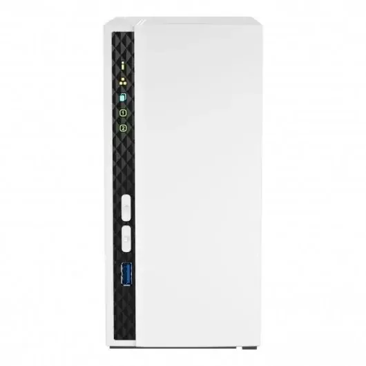 QNAP TS-233 NAS Torre Procesador ARM Cortex-A55 – Memoria 2GB – 2 Bahias 2.5″, 3.5″ – USB, RJ-45 – Ventilador 80mm