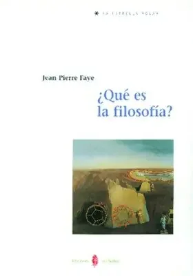 ¿Qué es la filosofía?