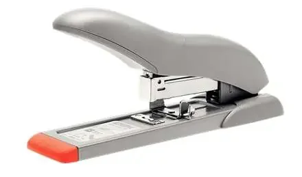 Rapid Fashion HD70 Grapadora de Gruesos – Hasta 70 Hojas – Grapado Cerrado – Utiliza Grapas 9/8-10, 23/8-10 – Color Gris/Naranja