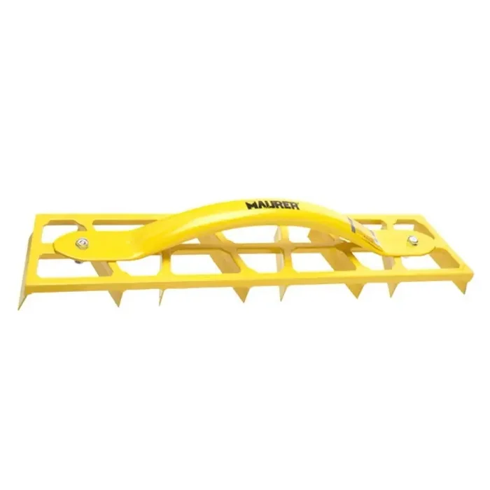 Rascador Yeso Maurer Aluminio 450x 90mm.