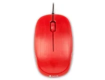 Raton Ngs Wired Flame Optico Con Cable 1000 Dpi Ambidiestros Usb Color Flamered , Rojo